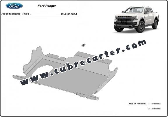 Cubre carter metalico Ford Ranger