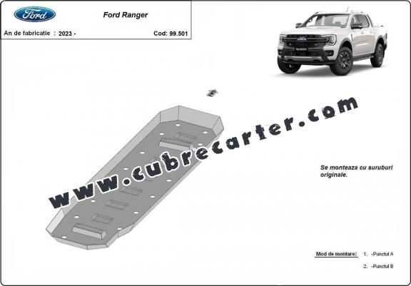 Protección del depósito de combustible Ford Ranger