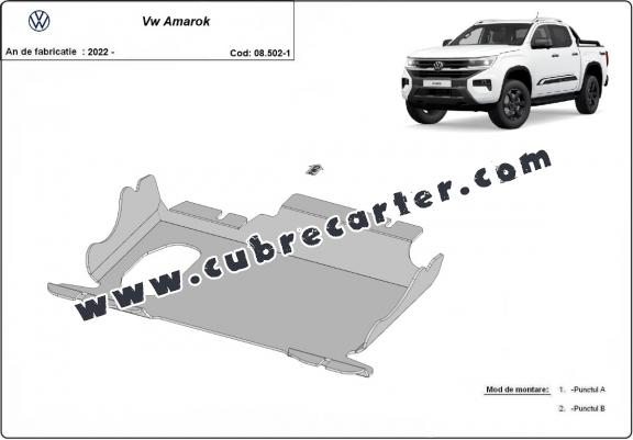 Cubre carter metalico Volkswagen Amarok