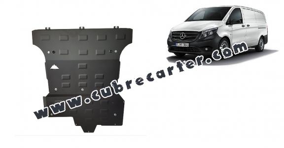 Cubre carter metalico Mercedes V-Class W447, 2.2 D, 4x4