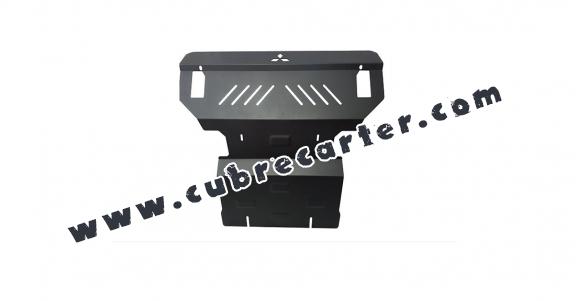 Cubre carter metalico Mitsubishi Montero 3 (V60, V70)