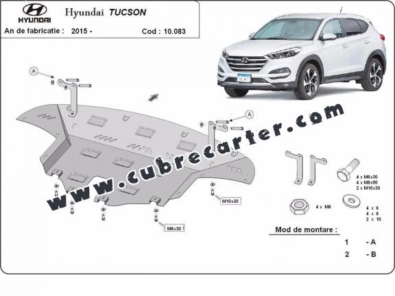 Cubre carter metalico Hyundai Tucson