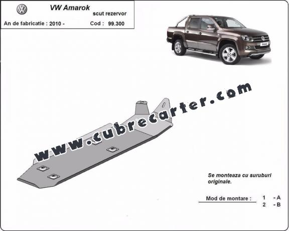 Protección del depósito de combustible Volkswagen Amarok