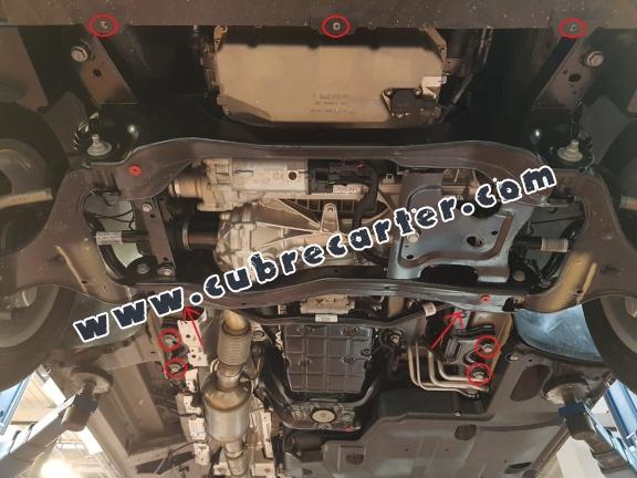 Cubre carter metalico Mercedes Vito W447, 2.2 D, 4x4