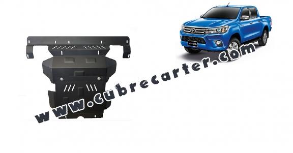 Cubre carter metalico Toyota Hilux Revo