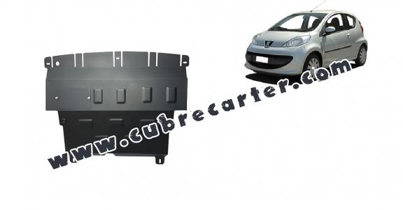 Cubre carter metalico Peugeot 107