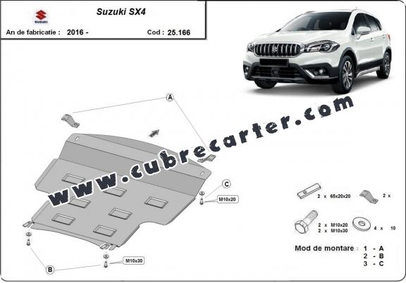 Cubre carter metalico Suzuki SX4