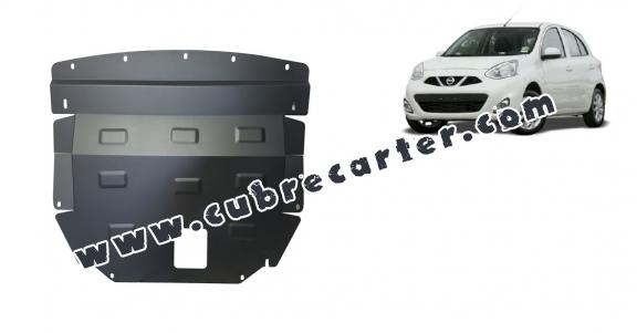 Cubre carter metalico Nissan Micra