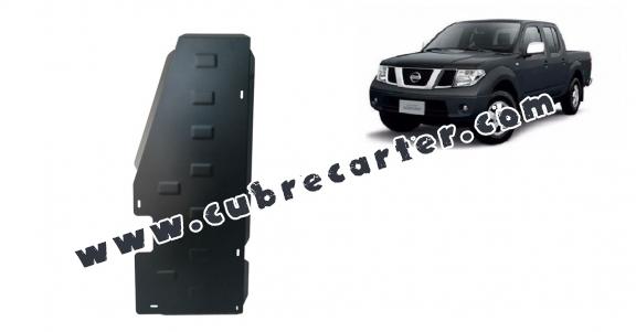 Protección del depósito de combustible Nissan Navara D40