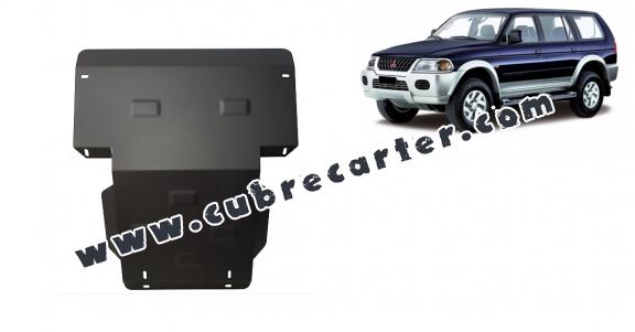 Cubre carter metalico Mitsubishi Pajero Sport 1