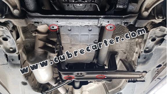 Cubre carter metalico Mercedes ML W164