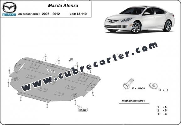 Cubre carter metalico Mazda Atenza