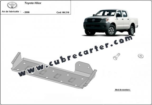 Protección del depósito de combustible Toyota Hilux 