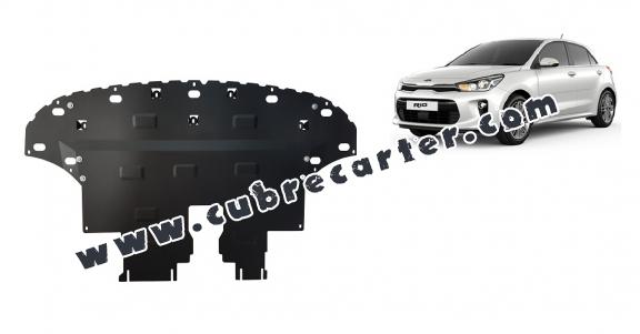 Cubre carter metalico Kia Rio 4