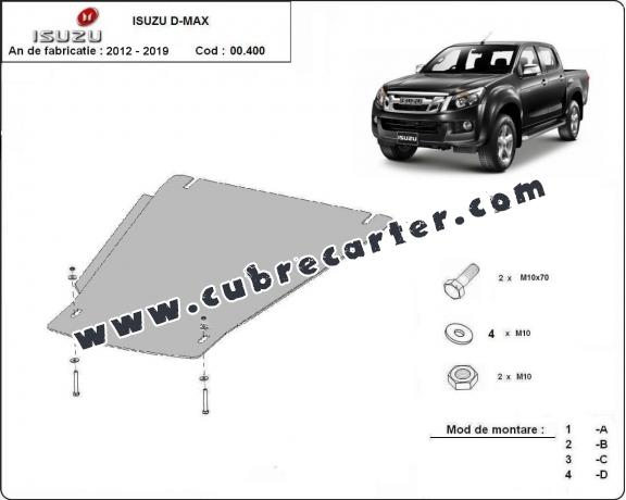 Protección del caja de cambios Isuzu D-Max