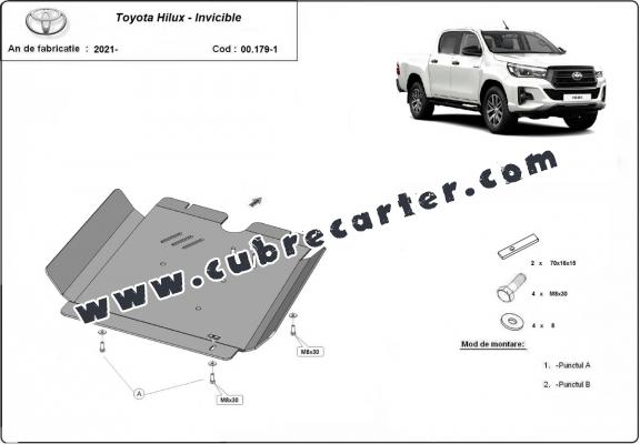 Protección del caja de cambios Toyota Hilux Invincible