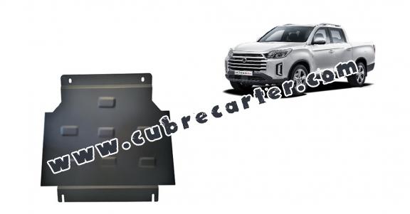 Protección del caja de cambios Ssangyong Musso Grand