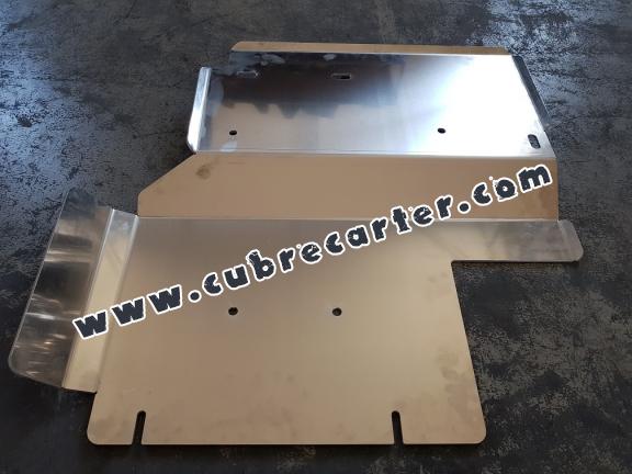 Protección aluminio del diferencial Toyota Hilux Revo