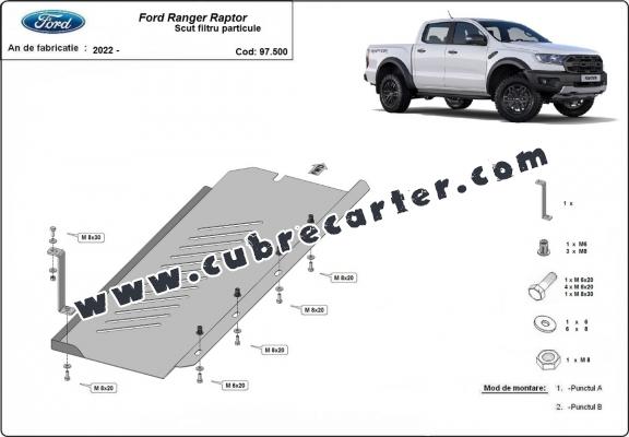 Protección DPF Ford Ranger Raptor