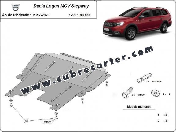 Cubre carter metalico Dacia Logan MCV Stepway