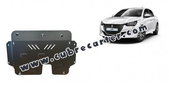 Cubre carter metalico Peugeot 208