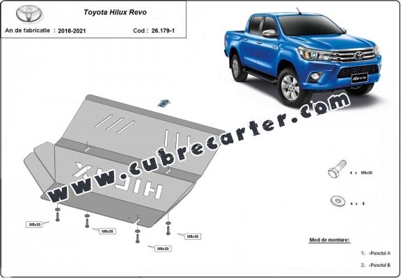 Protección del radiador Toyota Hilux Revo