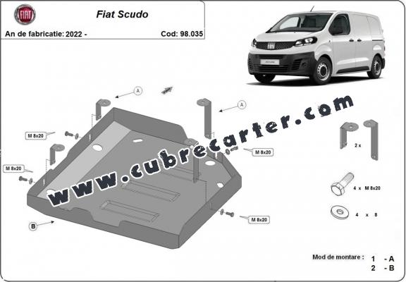 Protección del depósito de AdBlue Fiat Scudo