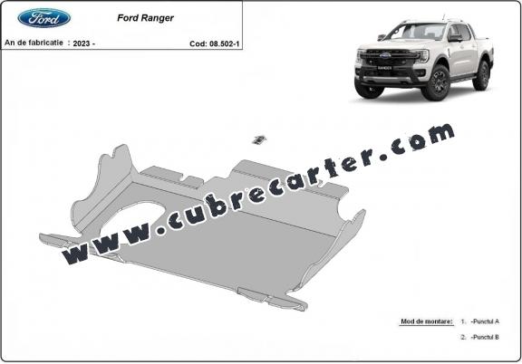 Cubre carter metalico Ford Ranger