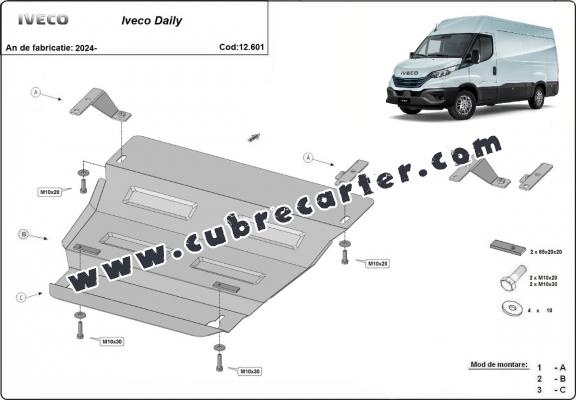 Cubre carter metalico Iveco Daily 7