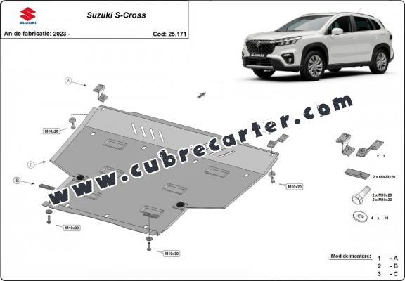 Cubre carter aluminio Suzuki S-Cross