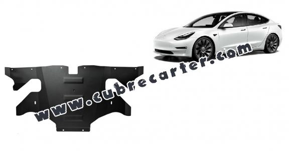 Cubre carter del motor trasero eléctrico para Tesla Model 3 AWD