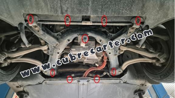 Cubre carter del motor delantero eléctrico para Tesla Model Y AWD