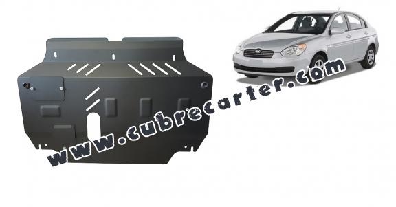 Cubre carter metalico Hyundai Accent