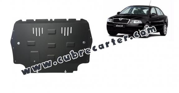 Cubre carter metalico Skoda Octavia 2