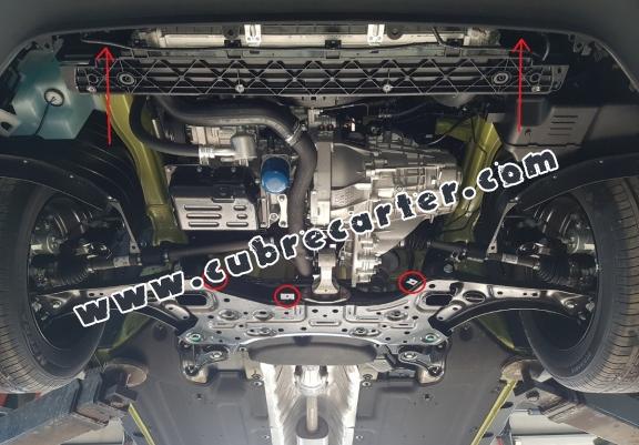 Cubre carter metalico Hyundai Kona