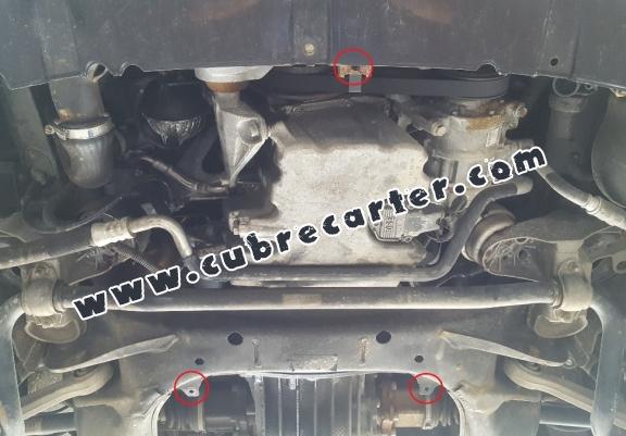 Cubre carter metalico Skoda Superb - 2.5 Tdi, V6