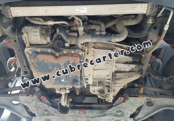 Cubre carter metalico Opel Movano