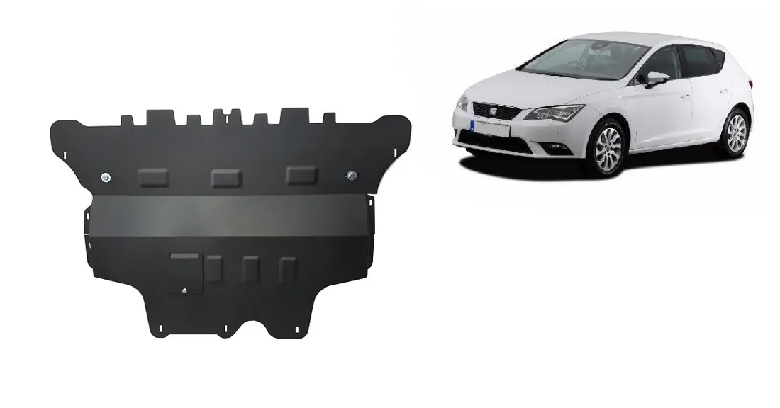 Cubre carter metalico Seat Leon Mk3 - Automatico 2012-2020