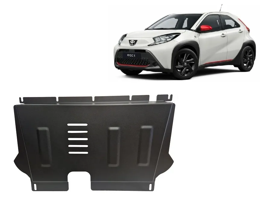 Cubre carter metalico Toyota Aygo X 2022-2026