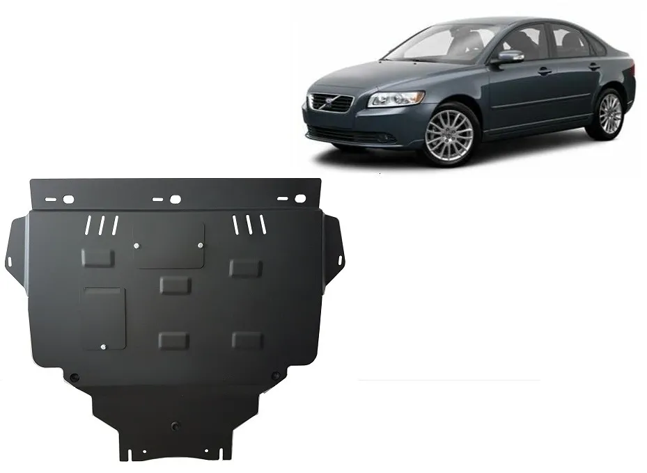 Cubre carter metalico Volvo V50 2004-2012