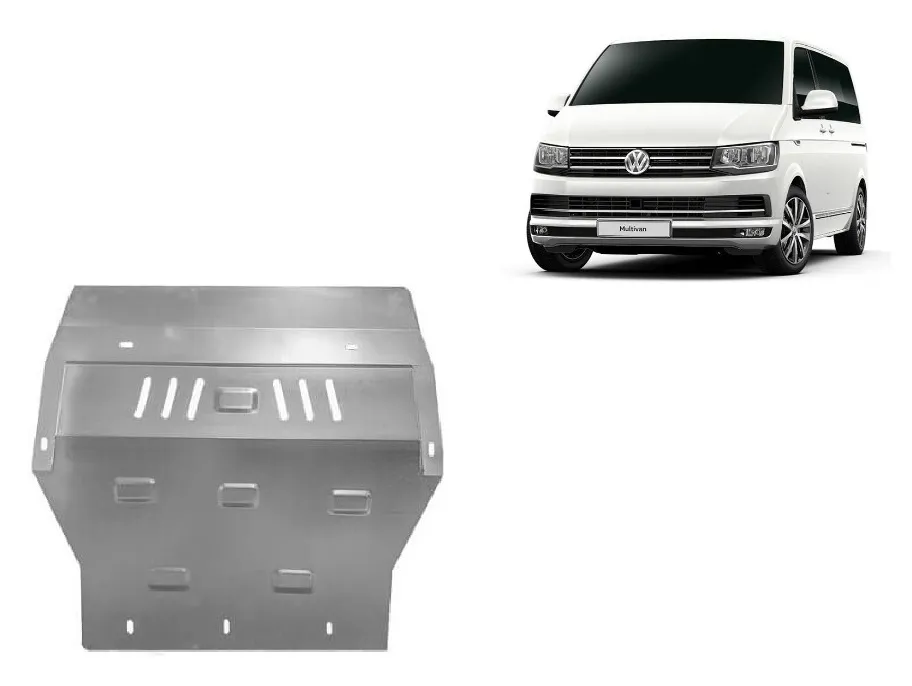 Cubre carter de aluminio Volkswagen Transporter T6 Caravelle 2015-2026