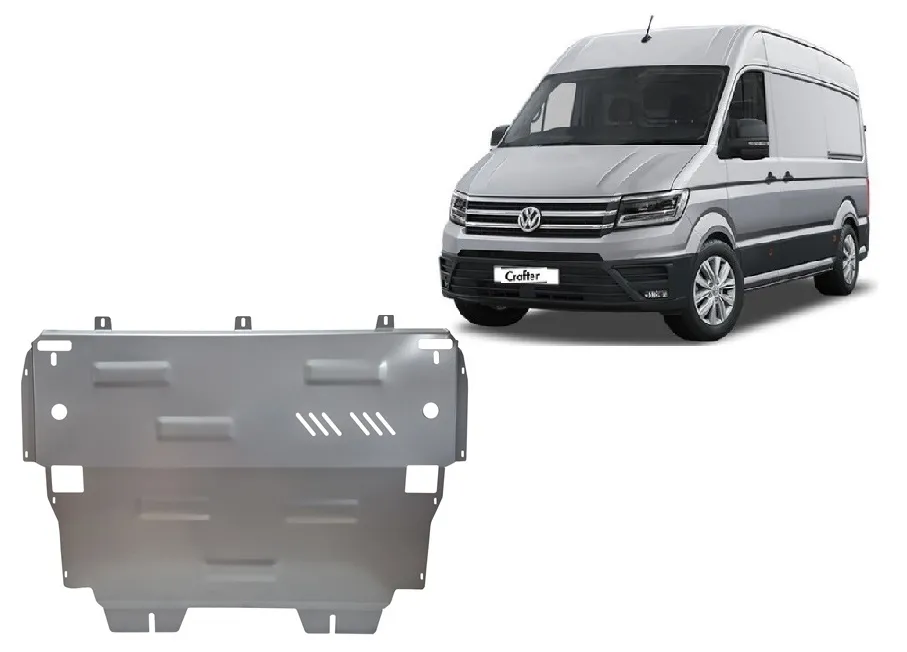Cubre carter de aluminio Vw Crafter 2017-2026