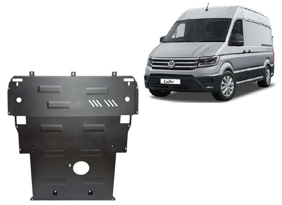 Cubre carter metalico Vw Crafter 2021-2026