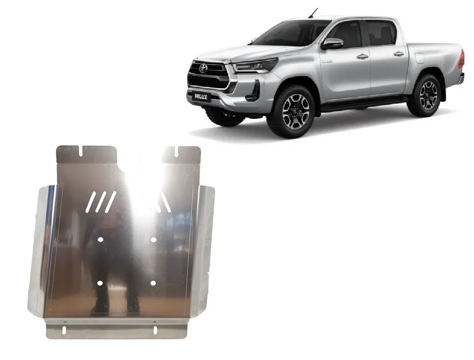 Protector de aluminio de la caja de cambios Toyota Hilux Invincible 2021-2026