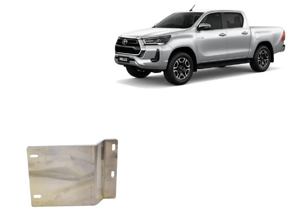 Protector de aluminio de los sensores del filtro de particulas Toyota Hilux 2021-2026