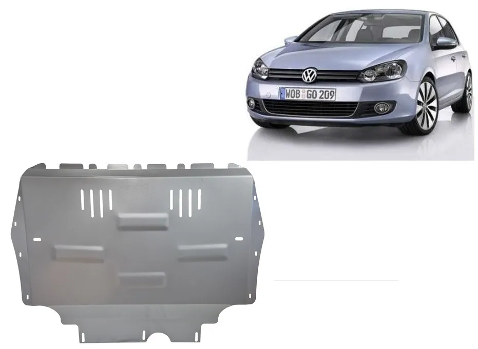 Cubre carter de aluminio VW Golf 6 2009-2012