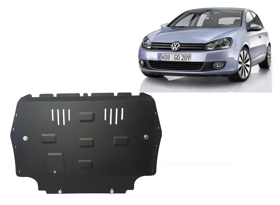 Cubre carter metalico VW Golf 6 2010-2012