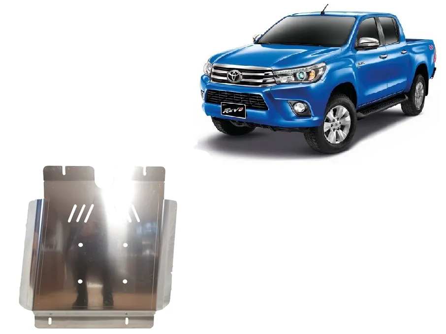 Protector de aluminio de la caja de cambios Toyota Hilux Revo 2016-2026