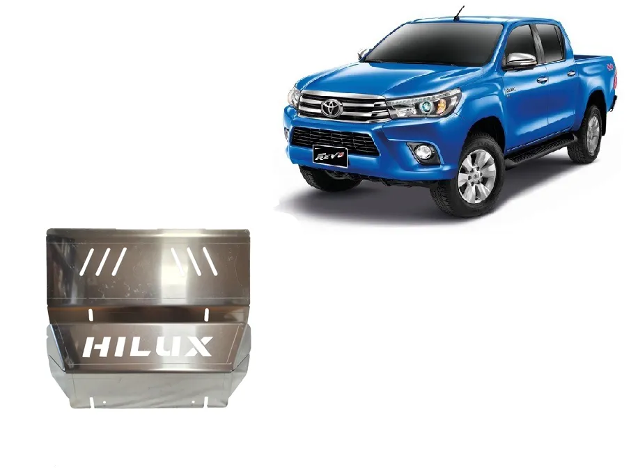 Protector de aluminio del radiador Toyota Hilux Revo 2016-2026
