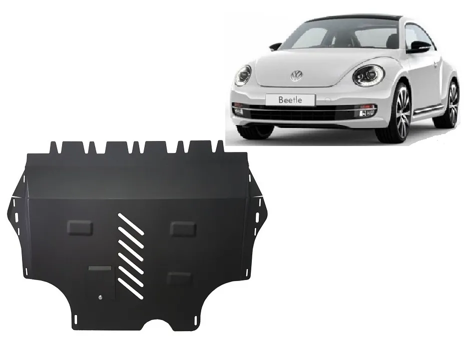 Cubre carter metalico Volkswagen New Beetle 2011-2017